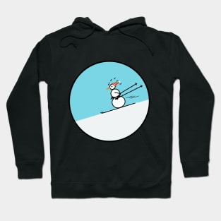 Frosty the Snowman on the Slope Hoodie